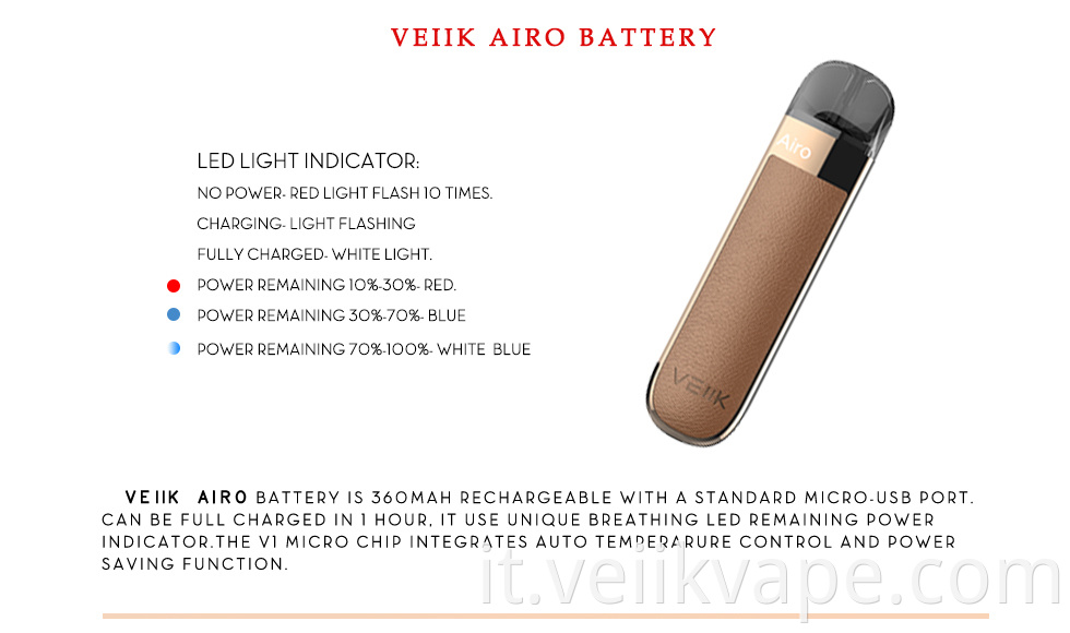 Luxury Leather Version Veiik Airo